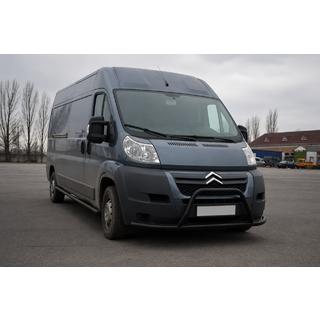 RVS bullbar voorzijde ST019 Black (roestvrij staal) foto 2