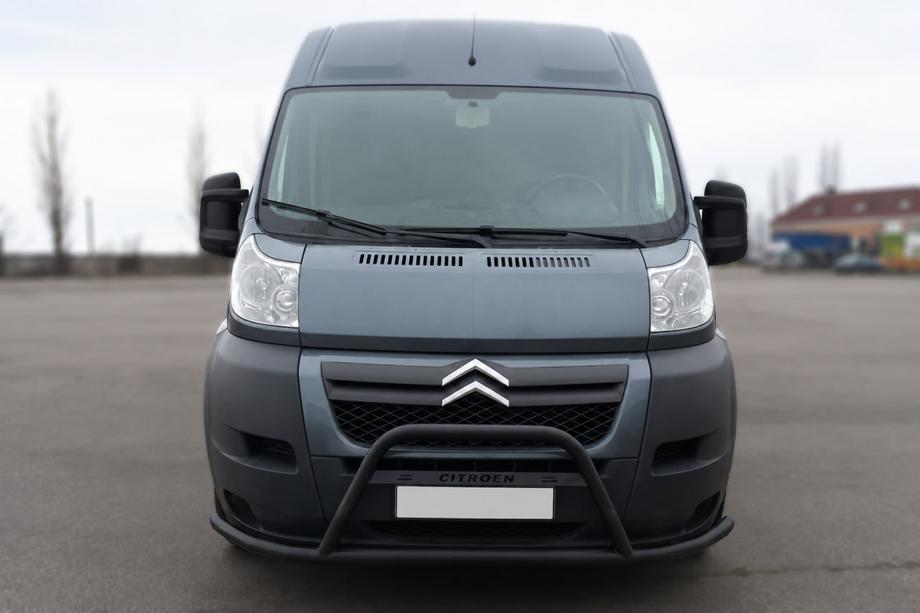 Citroen Jumper 2007–2025 RVS bullbar voorzijde ST019 Black (roestvrij staal) Image