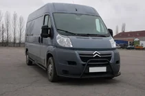 Peugeot Boxer 2006–2025 RVS bullbar voorzijde ST019 Black (roestvrij staal) foto 2