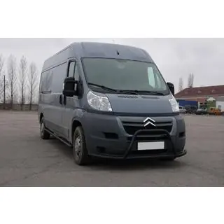 RVS bullbar voorzijde ST019 Black (roestvrij staal) foto 2