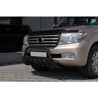 Voor bullbar WT002 Black (roestvrij staal) Toyota Land Cruiser 200 2007–2021 foto 3
