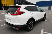 Honda CRV 2017–2022 Geïntegreerde dakrails zwart OEM (aluminium) foto 3