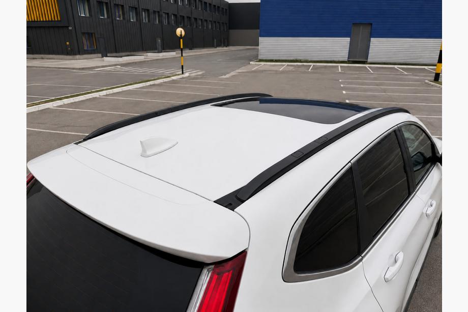 Honda CRV 2017–2022 Geïntegreerde dakrails zwart OEM (aluminium) Image