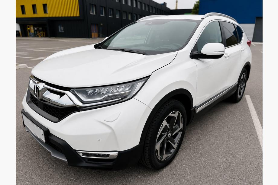Honda CRV 2017–2022 Geïntegreerde dakrails grijs OEM (ABS-kunststof) Image