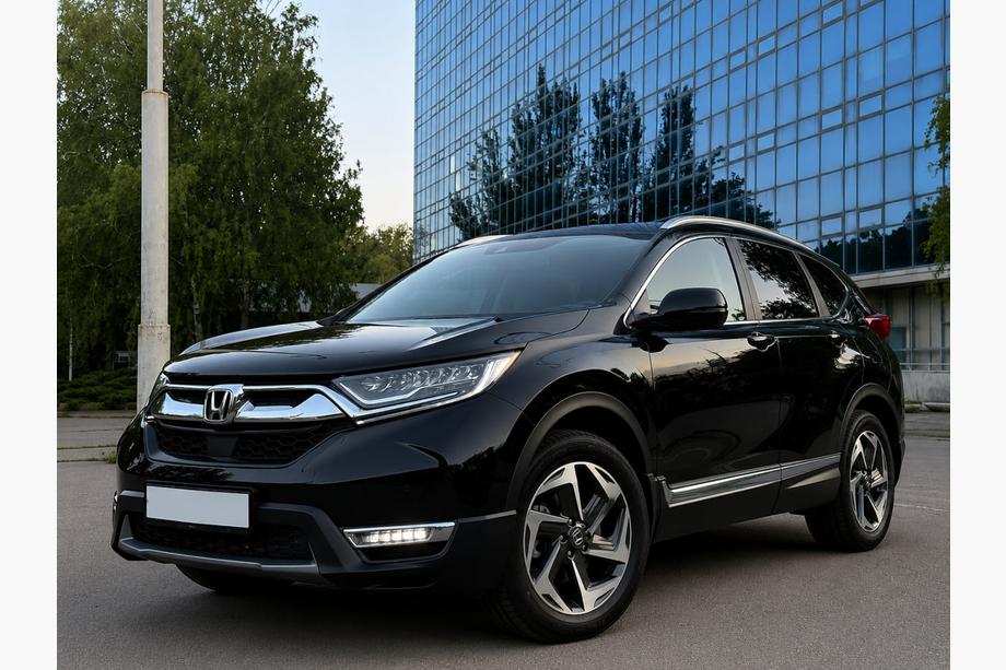 Honda CRV 2017–2022 Geïntegreerde dakrails grijs OEM (aluminium, montage met lijm) Foto 1
