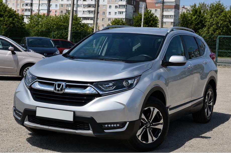 Honda CRV 2017–2022 OEM dakrails grijs (aluminium) Image