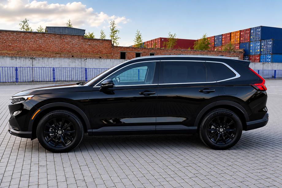 Honda CRV 2022– Geïntegreerde dakrails grijs OEM (ABS-kunststof, montage met bouten) Foto 1