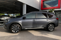 Honda BR-V 2021– Geïntegreerde dakrails zwart OEM (aluminium) foto 2
