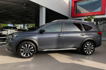 Honda BR-V 2021– Geïntegreerde grijze OEM dakrails (aluminium) foto 2