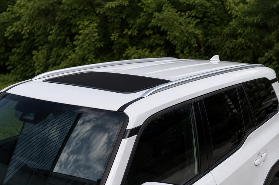 Toyota Land Cruiser Prado 250 2023– Geïntegreerde grijze OEM dakrails (aluminium) Image