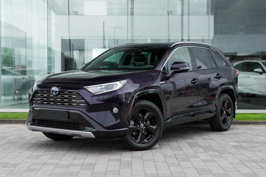 Toyota Rav 4 2019–2025 Geïntegreerde dakrails grijs OEM V1 (aluminium) Image