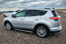 Toyota Rav 4 2019–2025 OEM dakrails grijs (aluminium) foto 1