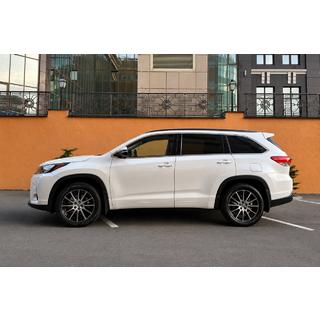 Geïntegreerde dakrails zwart OEM (ABS-kunststof) Toyota Highlander 2013–2019 foto 2