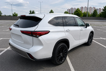 Toyota Highlander 2019– Grijze OEM dakrails (ABS-kunststof) foto 2