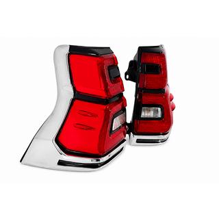 LED achterlichten Chrome V1 (2017-2023, 2 stuks) Toyota Land Cruiser Prado 150 2009–2023 foto 3