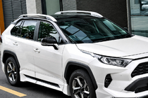 Toyota Corolla Cross 2020– OEM dakrails grijs (aluminium) foto 3