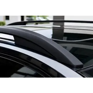 OEM dakrails zwart (aluminium) foto 1