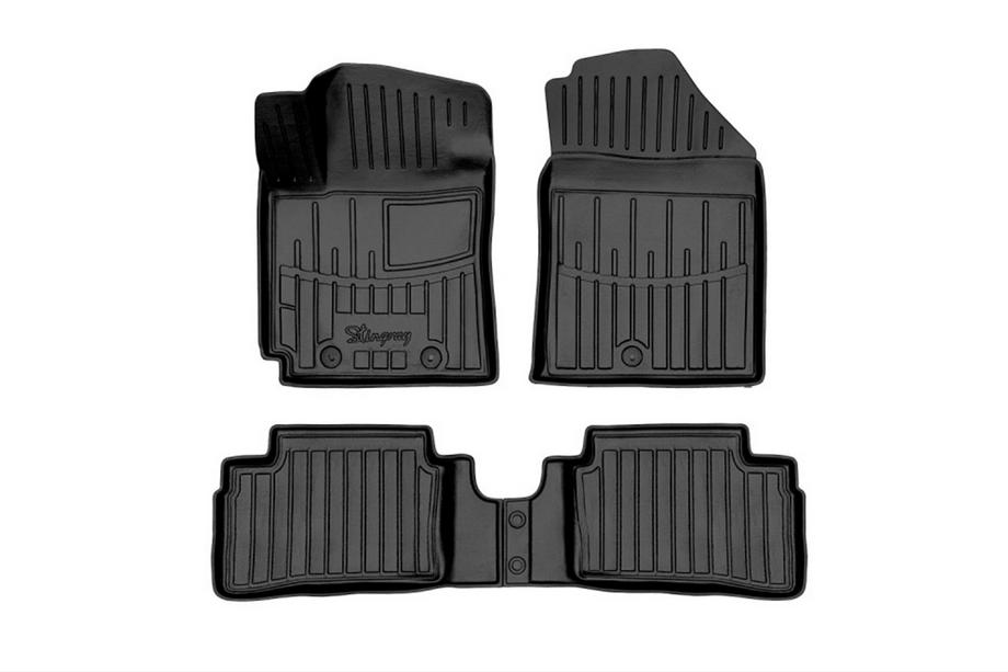 Hyundai I-10 2014–2017 Stingray 3D rubber automatten voor interieur (4 stuks) Image