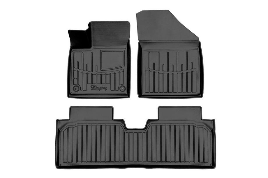 Kia EV4 Stingray 3D rubberen vloermatten (3 stuks) Foto 1