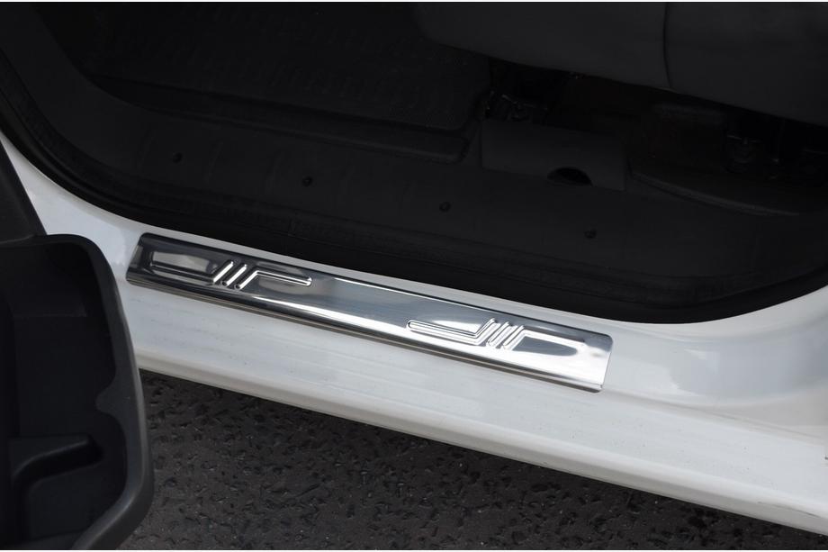 Fiat Scudo 2007–2015 Instaplijsten (Omsa, 2 stuks, RVS) Image