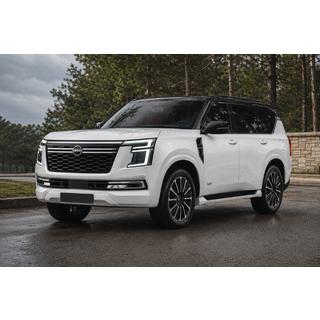 Geïntegreerde dakrails zwart OEM (aluminium) Nissan Patrol Y63 2025– foto 1