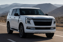 Nissan Patrol Y63 2025– Geïntegreerde grijze OEM dakrails (aluminium) foto 2