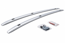 Nissan Patrol Y63 2025– Geïntegreerde grijze OEM dakrails (aluminium) foto 3
