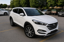 Hyundai Tucson TL 2016–2021 Geïntegreerde dakrails zwart OEM (ABS-kunststof, montage met lijm) foto 2