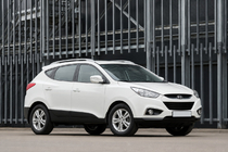 Hyundai IX-35 2010–2015 OEM dakrails grijs (ABS-kunststof, montage met lijm) foto 3