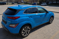 Hyundai Kona 2017–2023 Grijze OEM dakrails (aluminium, montage met lijm) foto 3