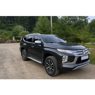 Geïntegreerde dakrails grijs OEM (2019-, aluminium) Mitsubishi Pajero Sport 2015– foto 2
