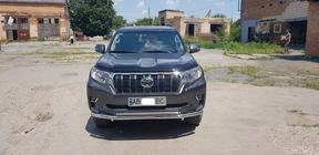 Toyota Land Cruiser Prado 150 2009–2023 Voorbeschermbeugel ST014 (RVS) 60/60 mm foto 8