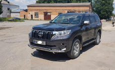Toyota Land Cruiser Prado 150 2009–2023 Voorbeschermbeugel ST014 (RVS) 60/60 mm foto 9