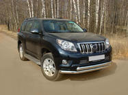Toyota Land Cruiser Prado 150 2009–2023 Voorbeschermbeugel ST014 (RVS) 60/60 mm foto 6