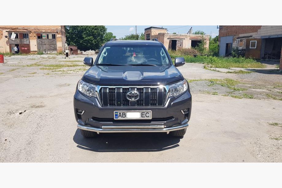 Toyota Land Cruiser Prado 150 2009–2023 Voorbeschermbeugel ST014 (RVS) 60/42 mm Foto 7