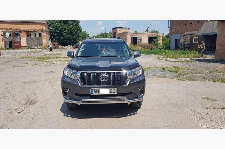 Toyota Land Cruiser Prado 150 2009–2023 Voorbeschermbeugel ST014 (RVS) 60/42 mm Foto 8
