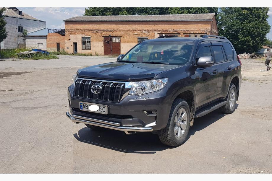 Toyota Land Cruiser Prado 150 2009–2023 Voorbeschermbeugel ST014 (RVS) 60/42 mm Foto 9