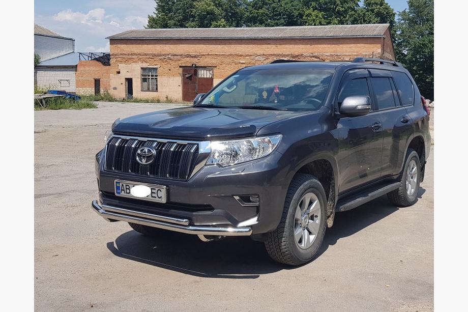 Toyota Land Cruiser Prado 150 2009–2023 Voorbeschermbeugel ST014 (RVS) 60/42 mm Foto 10
