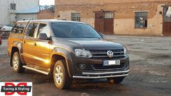 Volkswagen Amarok 2010–2022 Frontbeschermbeugel ST018-2 (RVS) foto 6
