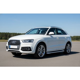 Side steps Allmond White (2 st., aluminium) Audi Q3 2011–2019 foto 1