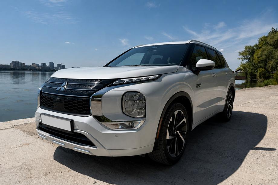 Mitsubishi Outlander 2021– Geïntegreerde dakrails grijs OEM (aluminium, montage met lijm) Image