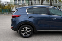 Kia Sportage 2015–2021 Geïntegreerde dakrails grijs OEM (ABS-kunststof, montage met lijm) foto 2