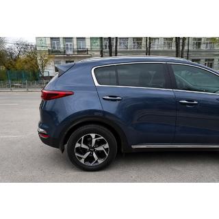 Geïntegreerde dakrails grijs OEM (ABS-kunststof, montage met lijm) Kia Sportage 2015–2021 foto 2