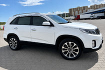 Kia Sorento II XM 2009–2014 Grijze OEM dakrails (aluminium, montage met lijm) foto 3