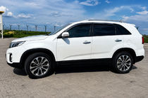 Kia Sorento II XM 2009–2014 Grijze OEM dakrails (aluminium, montage met lijm) foto 1