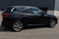 BMW X3 G01 2018– Geïntegreerde dakrails chroom OEM (aluminium, montage met lijm) foto 2