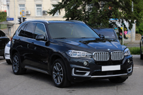 BMW X5 F15 2013–2018 Geïntegreerde dakrails chroom OEM (aluminium) foto 1