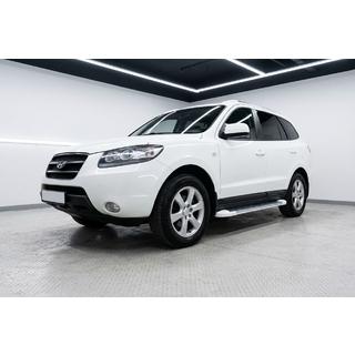 Side steps Allmond White (2 st., aluminium) Hyundai Santa Fe 2 2006–2012 foto 1