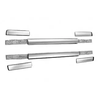 Grijze OEM dakrails (2020-2024, aluminium)