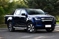 Isuzu D-Max 2011–2019 Dakrails zwart OEM (aluminium) foto 1
